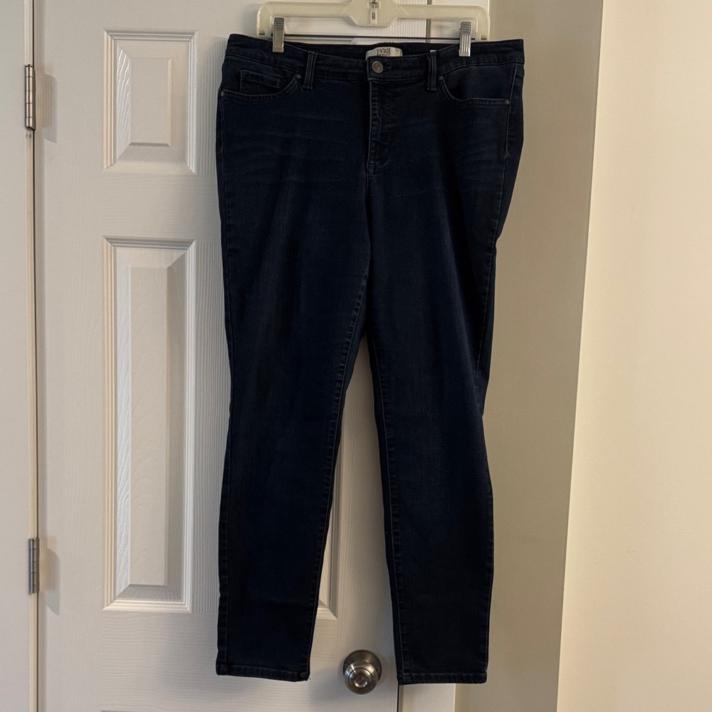 Vintage America Deep Indigo Women's Jeans